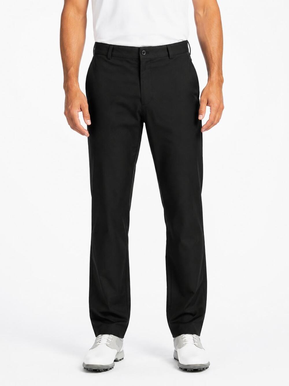 Nike Golf Dri-FIT Men’s Black Golf Pants Size 34x32 Flat Front Straight Leg